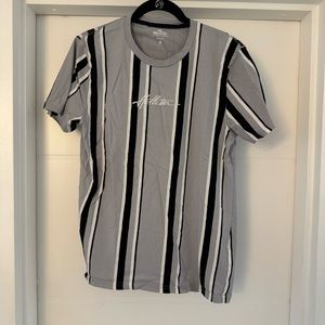 Hollister Striped Short Sleeve Shirt